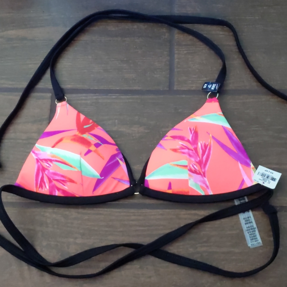 Victoria's Secret PINK floral strapy bikini